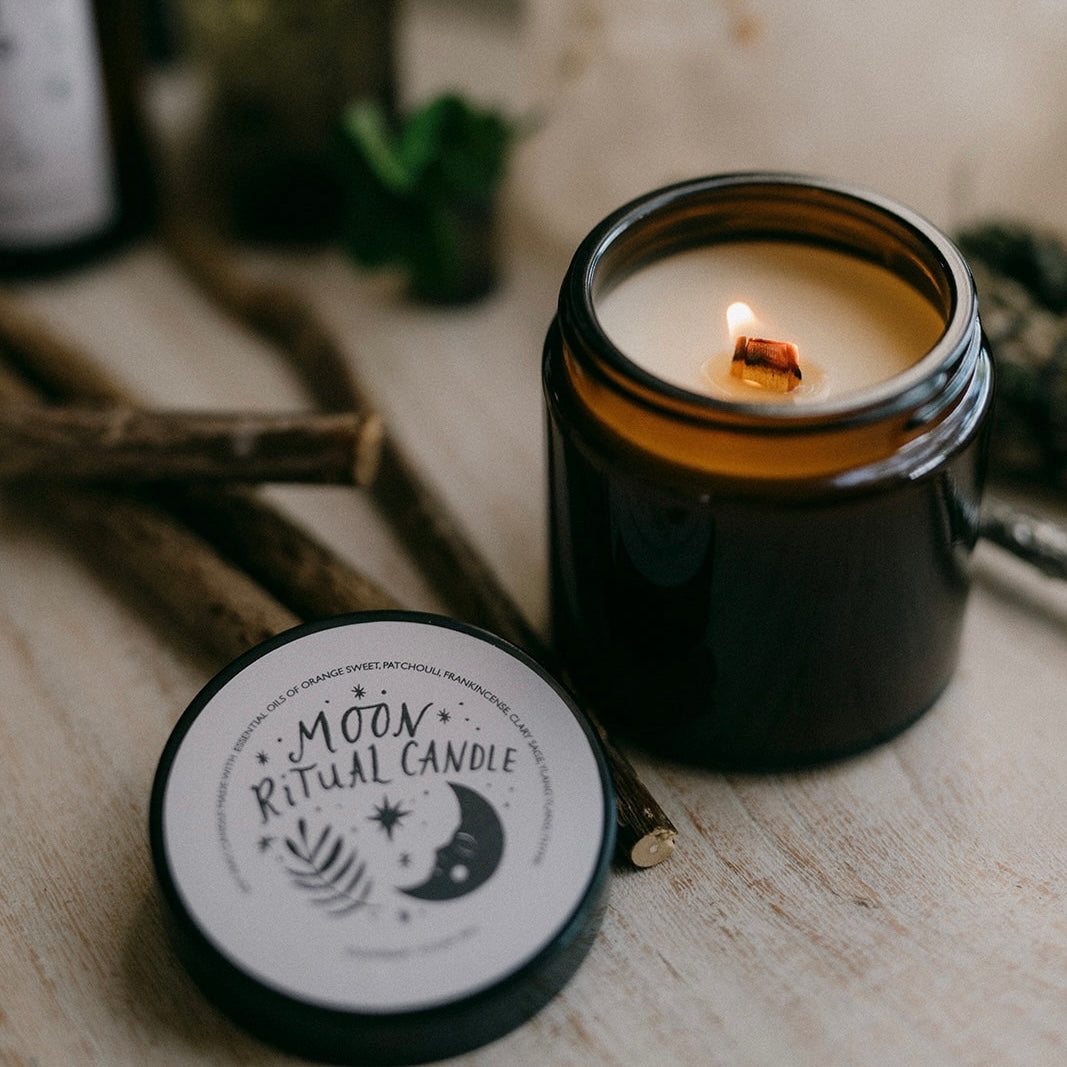 MOON RITUAL ALTAR CANDLE 90G