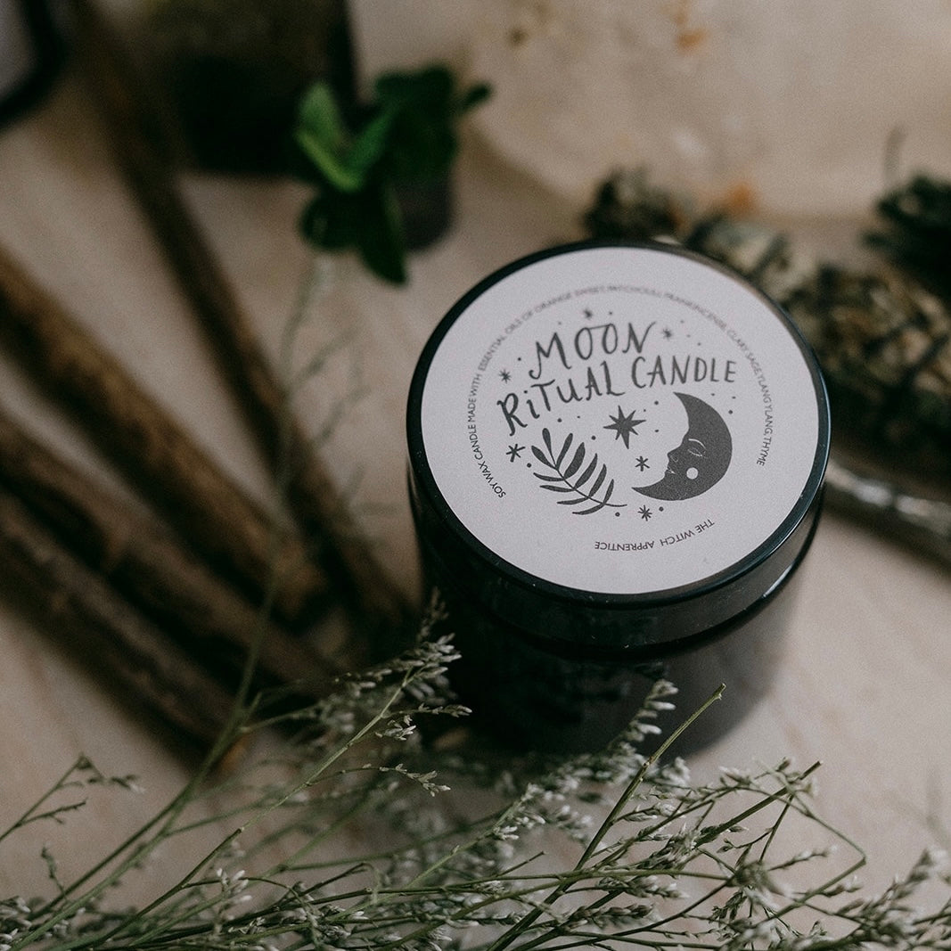 MOON RITUAL ALTAR CANDLE 90G